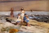 Homer, Winslow - Children on the Beach